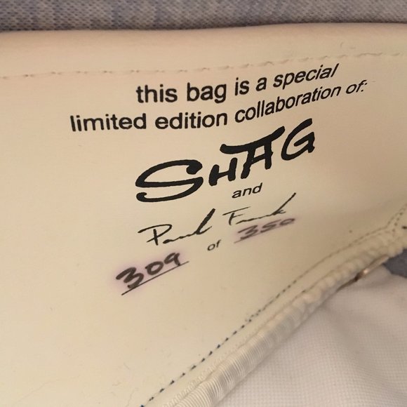 2001 SHAG Paul Frank Colab Art Purse Handbag NWT - Picture 4 of 8